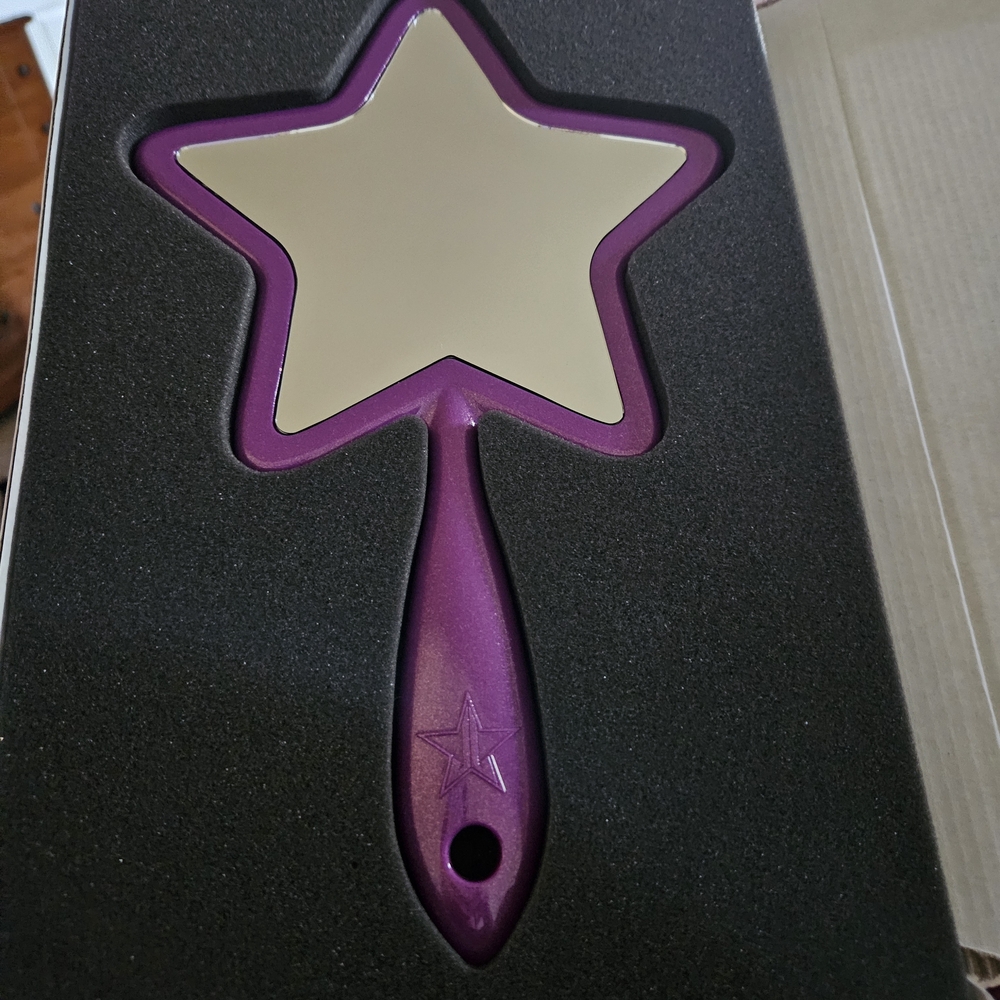Jeffree Star Purple Star-Shaped Mirror
